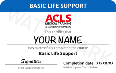 BLS Certification Online Basic Life Support Course